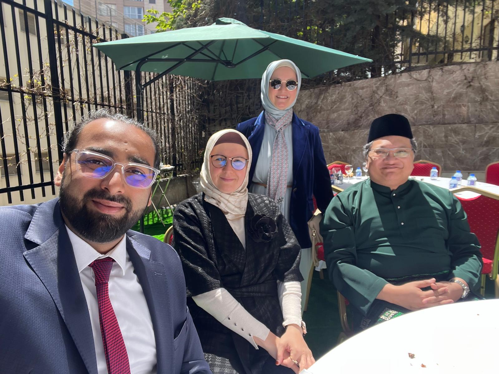 IIUM DER, Malezya Büyükelçiliği Bayram Resepsiyonuna Katıldı